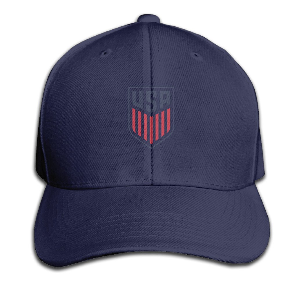 Unisex USA Soccer Basic Logo Cool Adjustable Trucker Hats Snapbacks