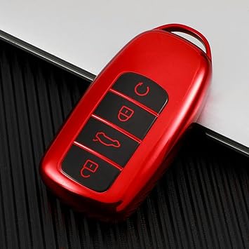 TPU 4 Button Car Remote Key Case Cover for Chery Tiggo 8 Plus 8 Pro 7 Pro Arrizo 5 Plus Keyless Holder Shell Fob Accessories