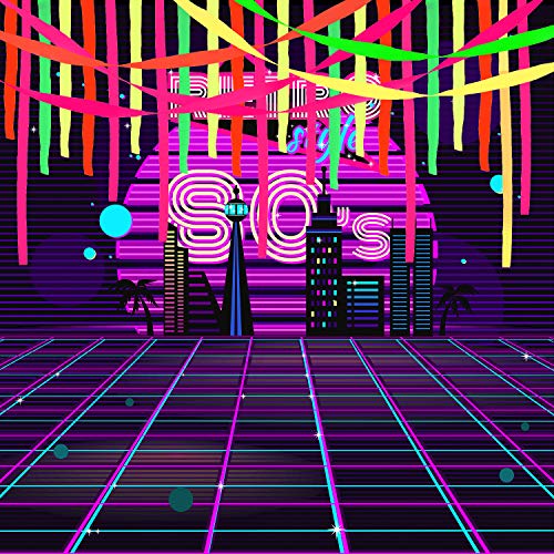 Willbond 8 Rolls 1312.3 Ft Totally Crepe Paper Streamers Glow Party Crepe Paper Streamer Roll Fluorescent Neon Crepe Paper Streamers For Blacklight Party Halloween Party Neon Party #TOP5