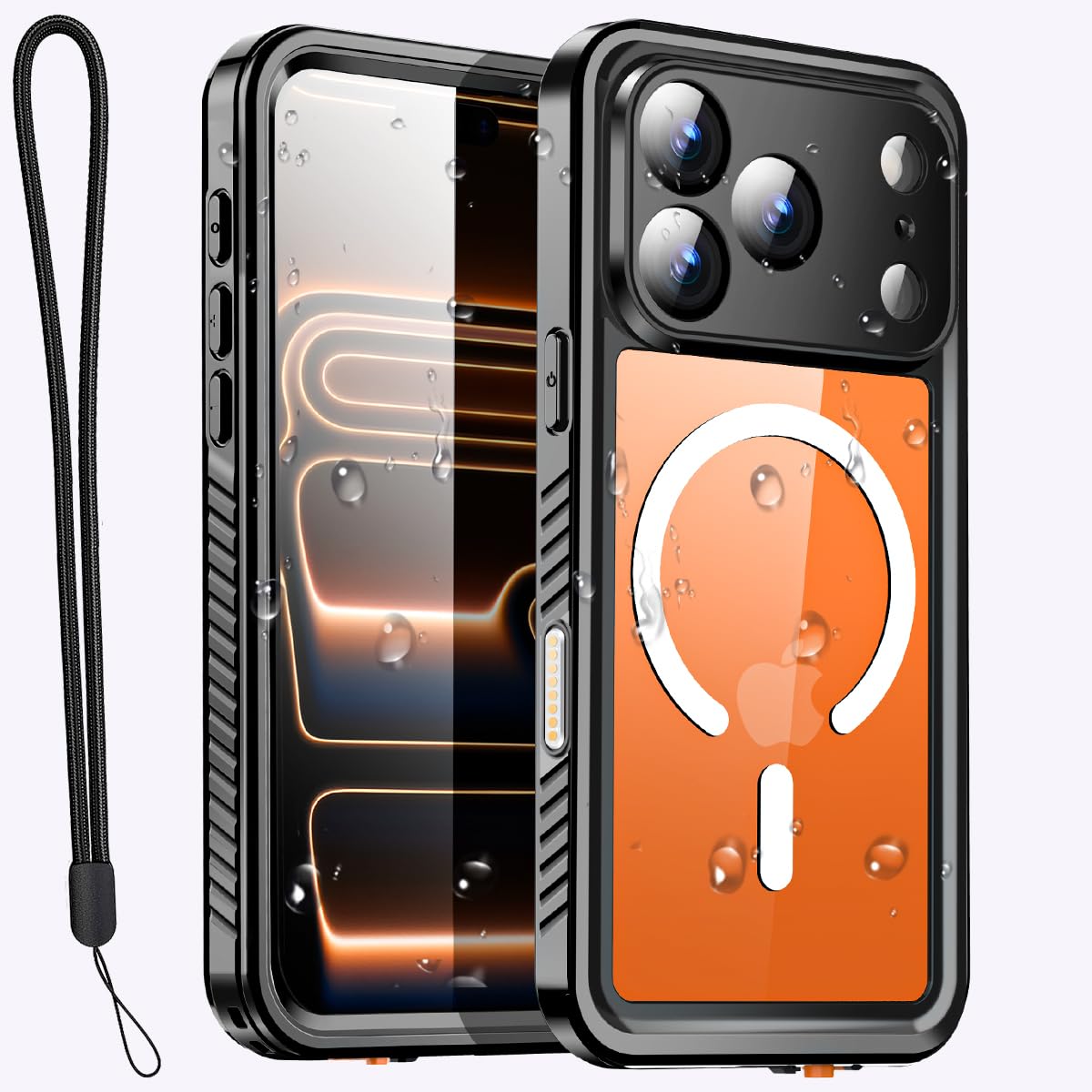 Amazon.co.jp: AICase iPhone 17 Pro Max 防水ケース MagSafe対応 防塵