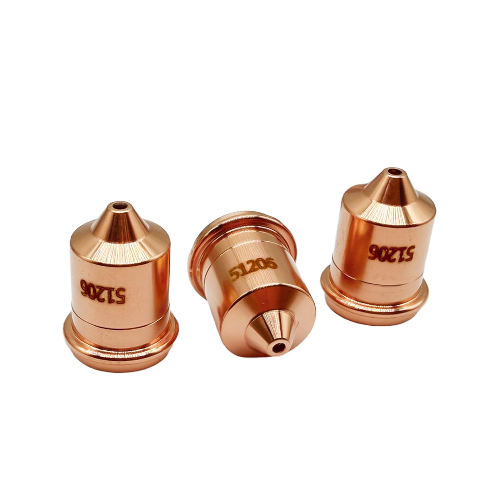 Lot de 10 électrodes 52574, 10 buses 51206 pour Razorweld X45 Vipercut 30 consommables de découpe plasma