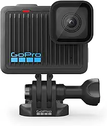 GoPro HERO - Câmera de Ação Compacta à Prova d'água com Vídeo 4K Ultra HD, Foto de 12 MP, Tela Sensível ao toque, HyperSmooth com QUIK