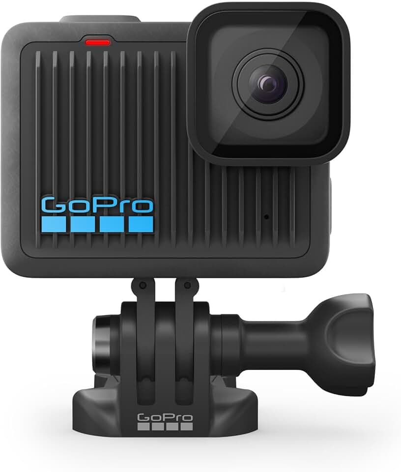 GoPro HERO - Câmera de Ação Compacta à Prova d'água com Vídeo 4K Ultra HD, Foto de 12 MP, Tela Sensível ao toque, HyperSmooth com QUIK