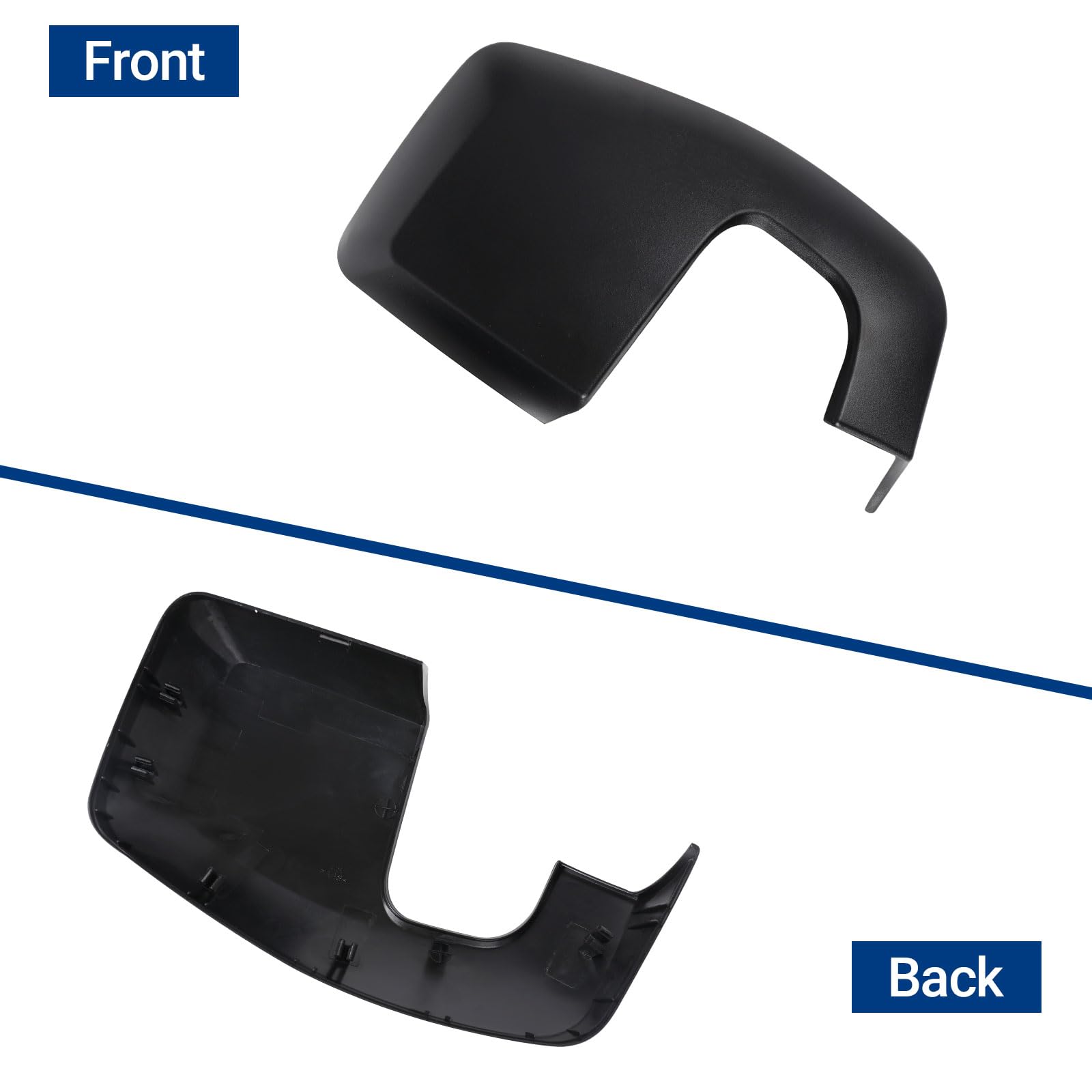 Spiegelkappen Für Ford Transit Tourneo Custom 2012-2020 - Chrom Abdeckungen