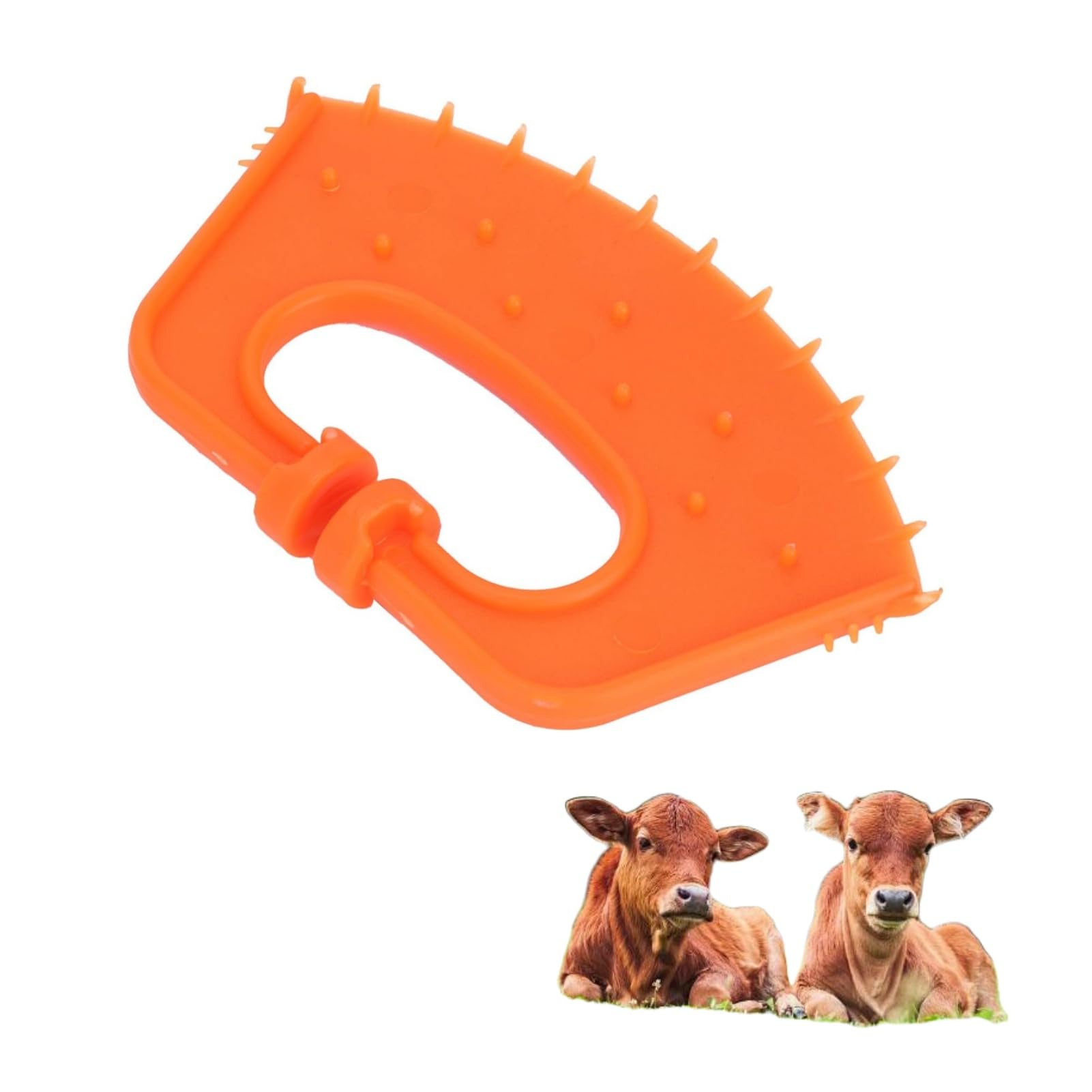 10 Uds. Anillo para la Nariz de Vaca, Herramienta de Destete de Plástico para Animales de Granja, Ganadería, para Ganado Vacuno, Previene la Succión (Amarillo 10 Uds. Anillo para la Nariz de Vaca, Herramienta de Destete de Plástico para Animales de Granja, Ganadería, para Ganado Vacuno, Previene la Succión (Amarillo