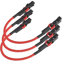 3-Pack MOLLE Bungee Retention Straps - Quick-Pull Tabs Elastic Gear Keepers PALS-Compatible For Chest Rigs Plate Carriers Backpacks