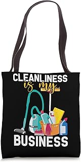 Cleaning Is My Business Funny Housekeeper Tote Bag