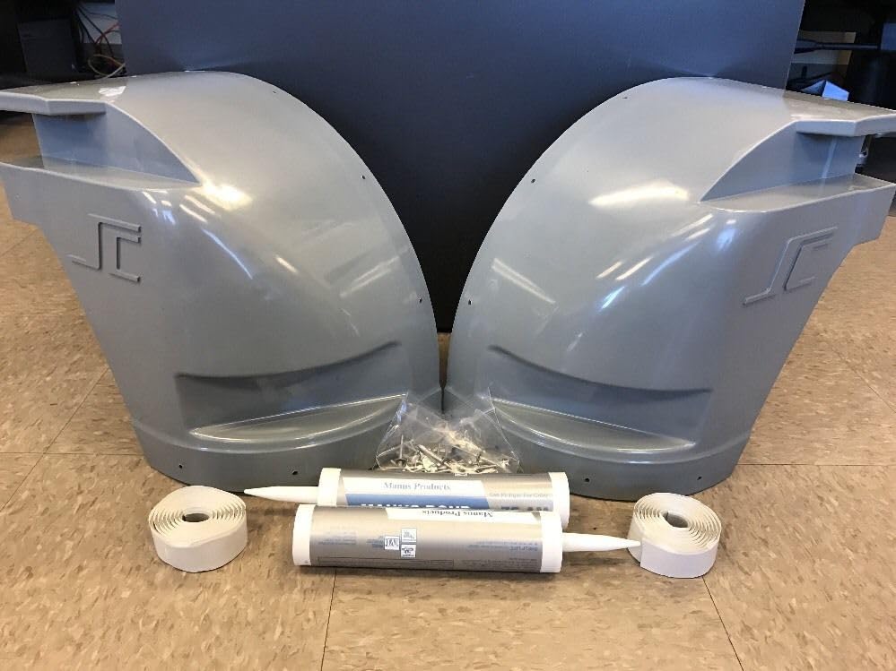 Generic Supreme Corner Cap Kit - 116405 + 116404 + Rivets, Caulk, & Sealer! OEM New!