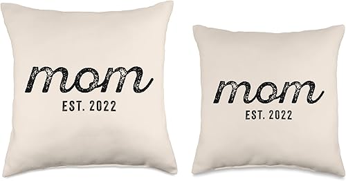 Miniatura 3 de Mom Est 2022 Custom Mom Personalized Mothers Day Customized Throw Pillow