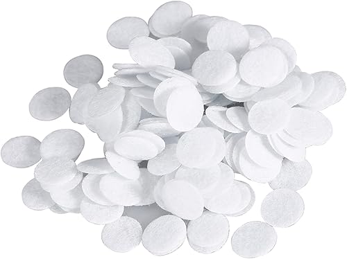 Miniatura 9 de Accesorios - 100 filtros redondos de algodón para máquina de eliminación de puntos negros, filtros de vacío facial de repuesto (0.984 in)