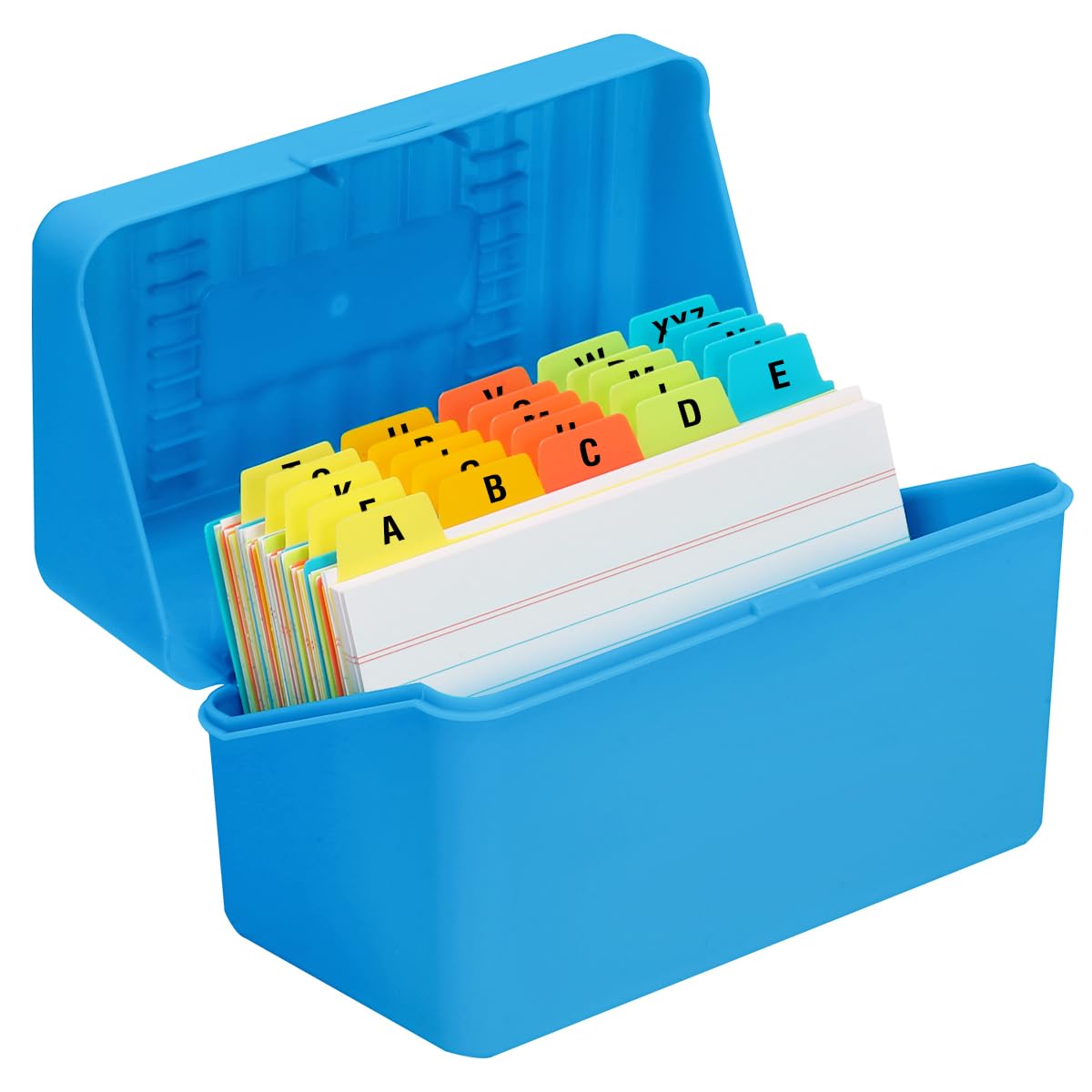 Amazon.com : H4D 3x5 Index Card Holder with 100 Index Cards and 25