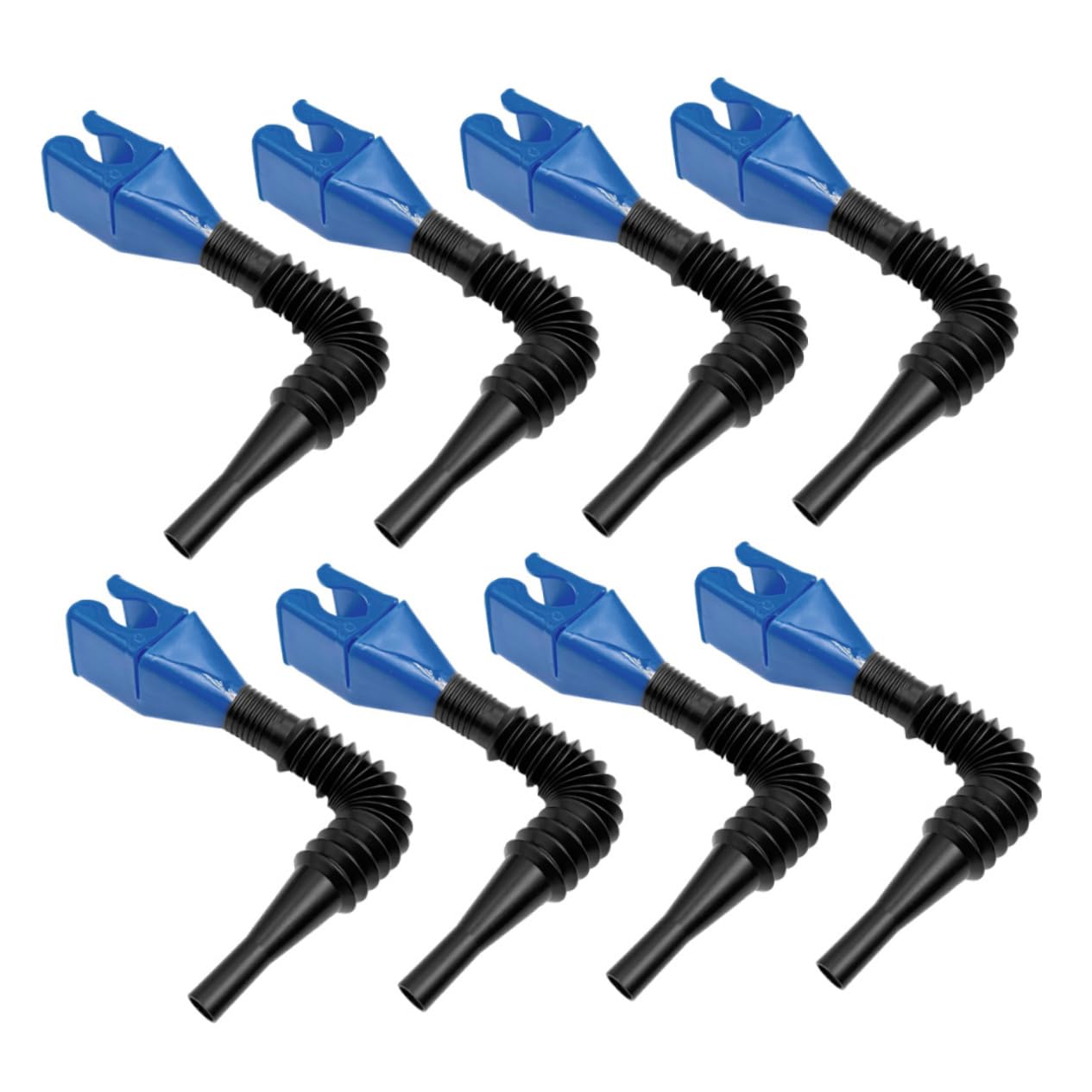 Zerodeko 2 Sätze Trichter Zum Auftanken Benzintrichter Füllung Motoröltrichter Flexibler Öltrichter Getriebeöltrichter Öltrichter Für Kraftfahrzeuge Öltrichter Für Auto Plastik 8 Stück * 2