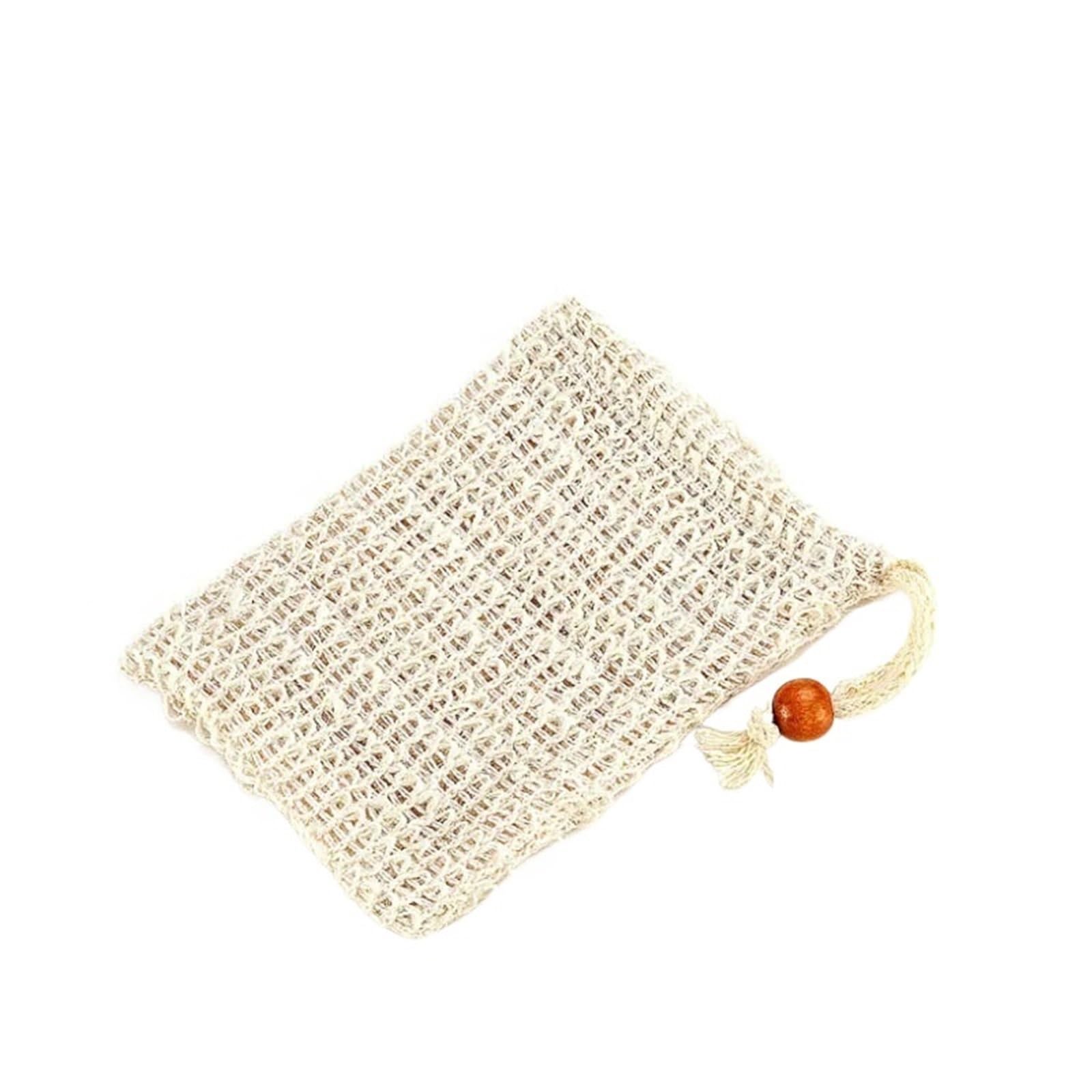 Zhsoao One Color 30Pcs Cotton Linen Foaming Soap Bag Saver Net For Bath & Shower
