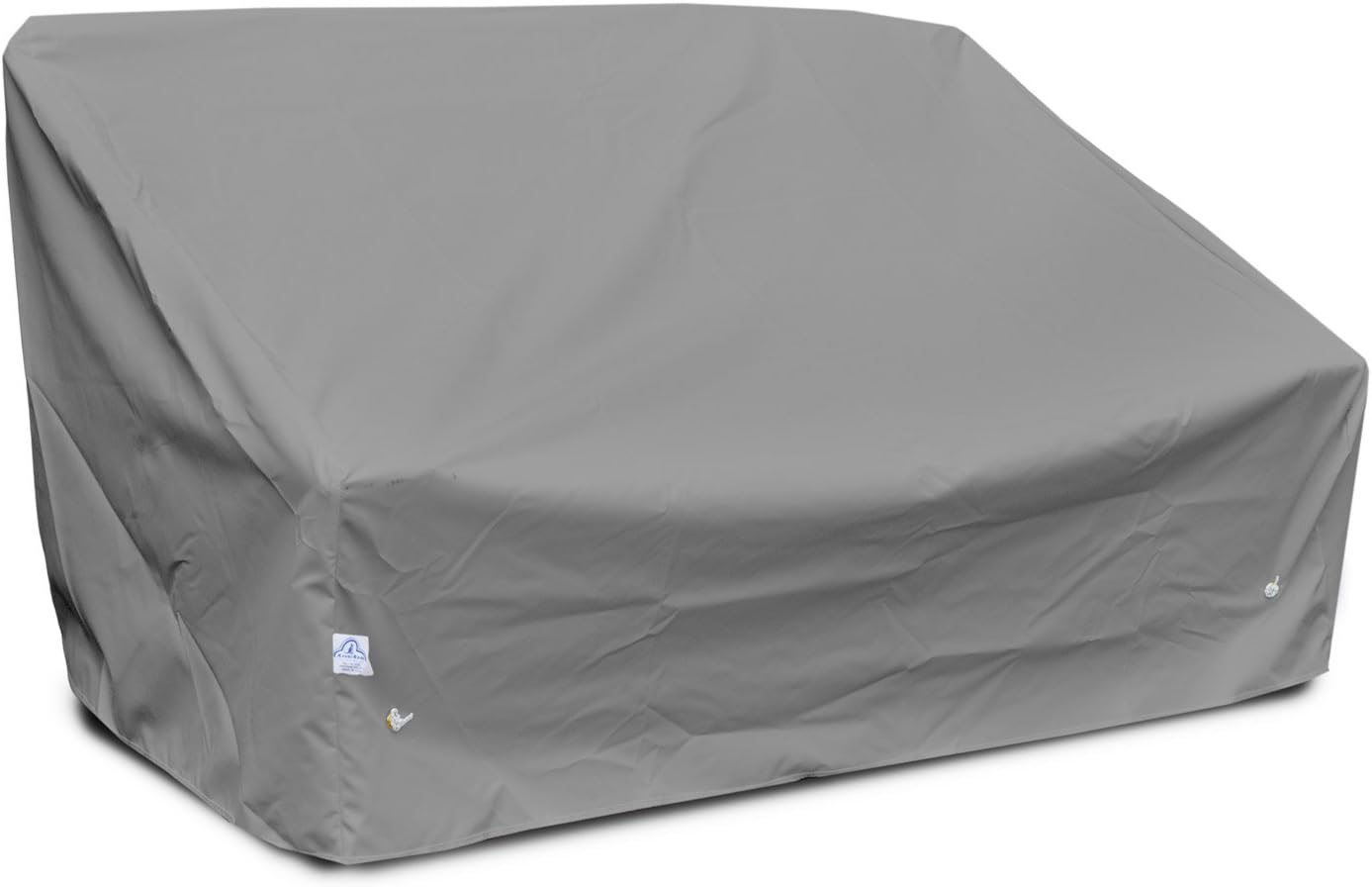 KoverRoos Weathermax 89550 Deep Highback Loveseat/Sofa Cover, 60-Inch Width by 35-Inch Diameter by 35-Inch Height, Charcoal