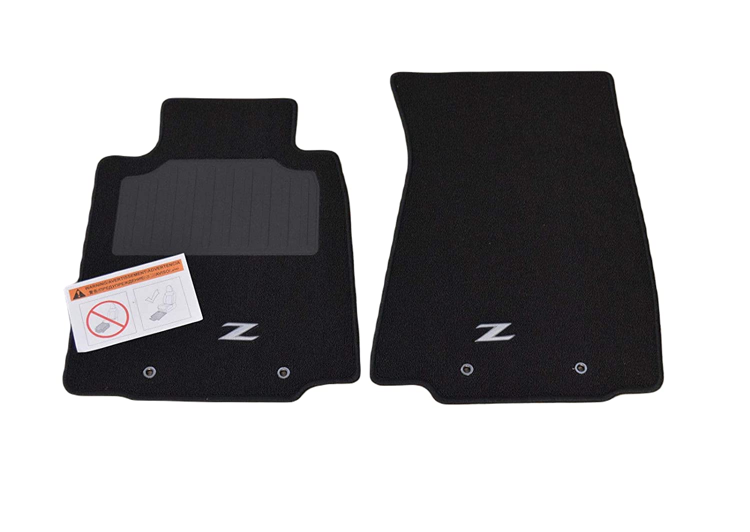 寿14499円 Amazon.com: Genuine Nissan 999E2-ZVH00 Carpeted Floor Mat (Black