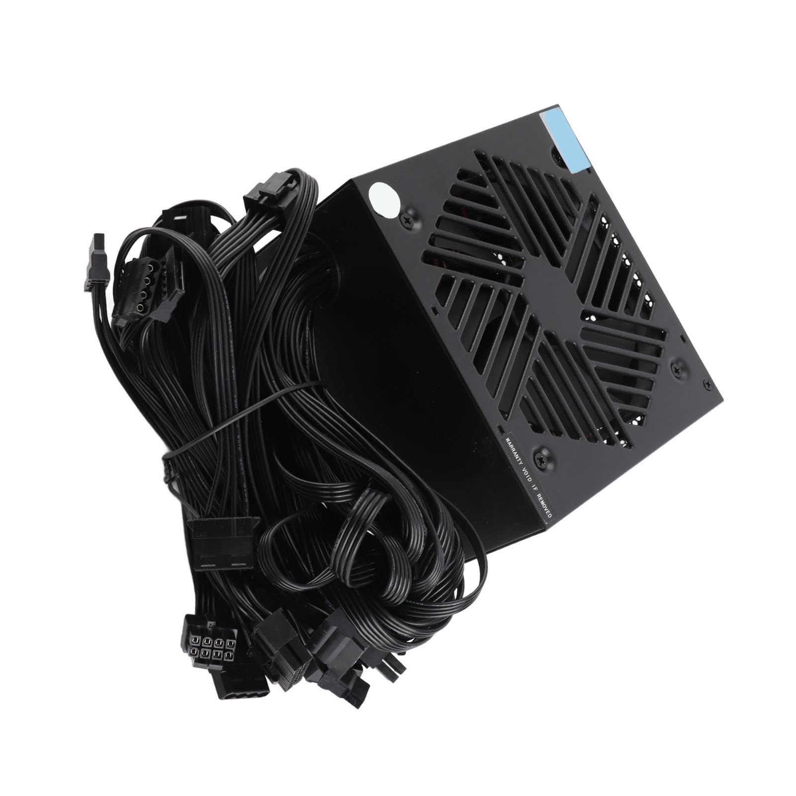 Tonysa Alimentatore da Gioco Attivo da 800 W, Supporto Piattaforma Dual Core, Ventola con Regolazione Automatica della velocità per Appassionati di PC Desktop Lega di Alluminio Materiale