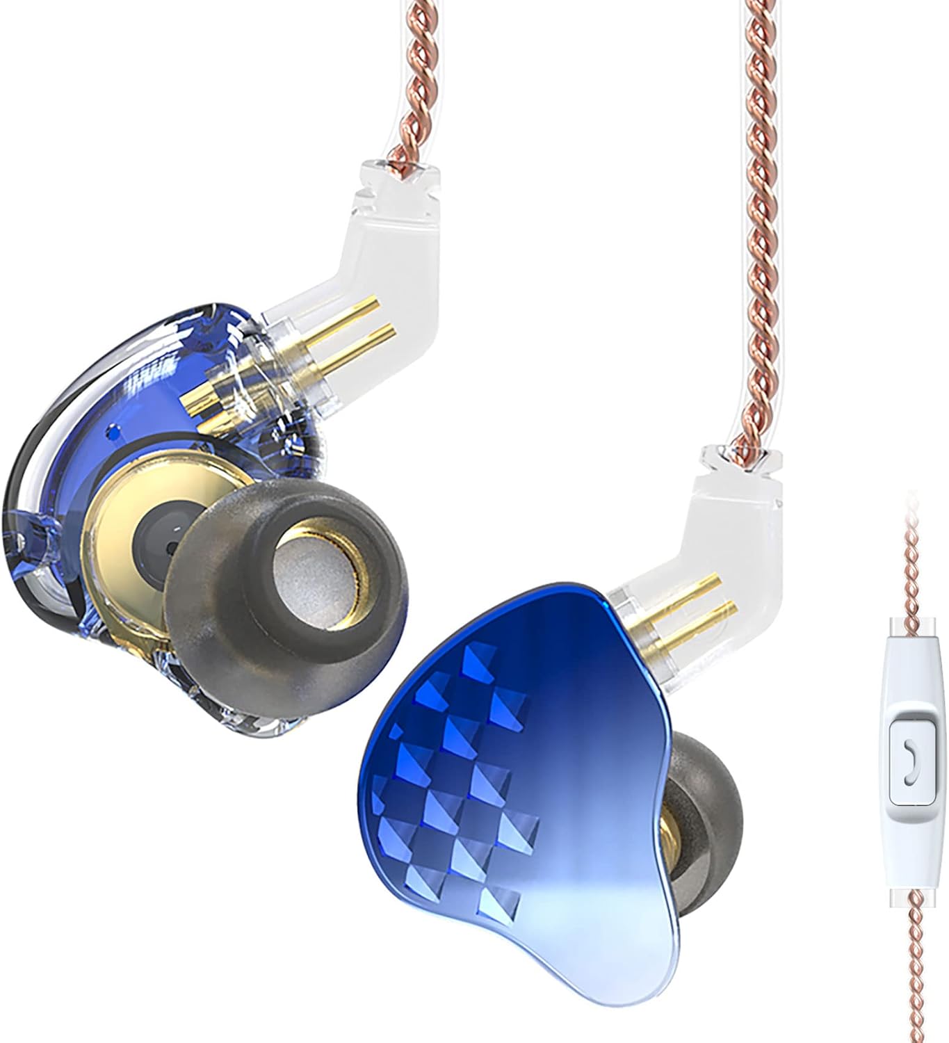 Yinyoo Audiophile Wired Earphones, KBEAR Robin inEar Monitors Earbuds