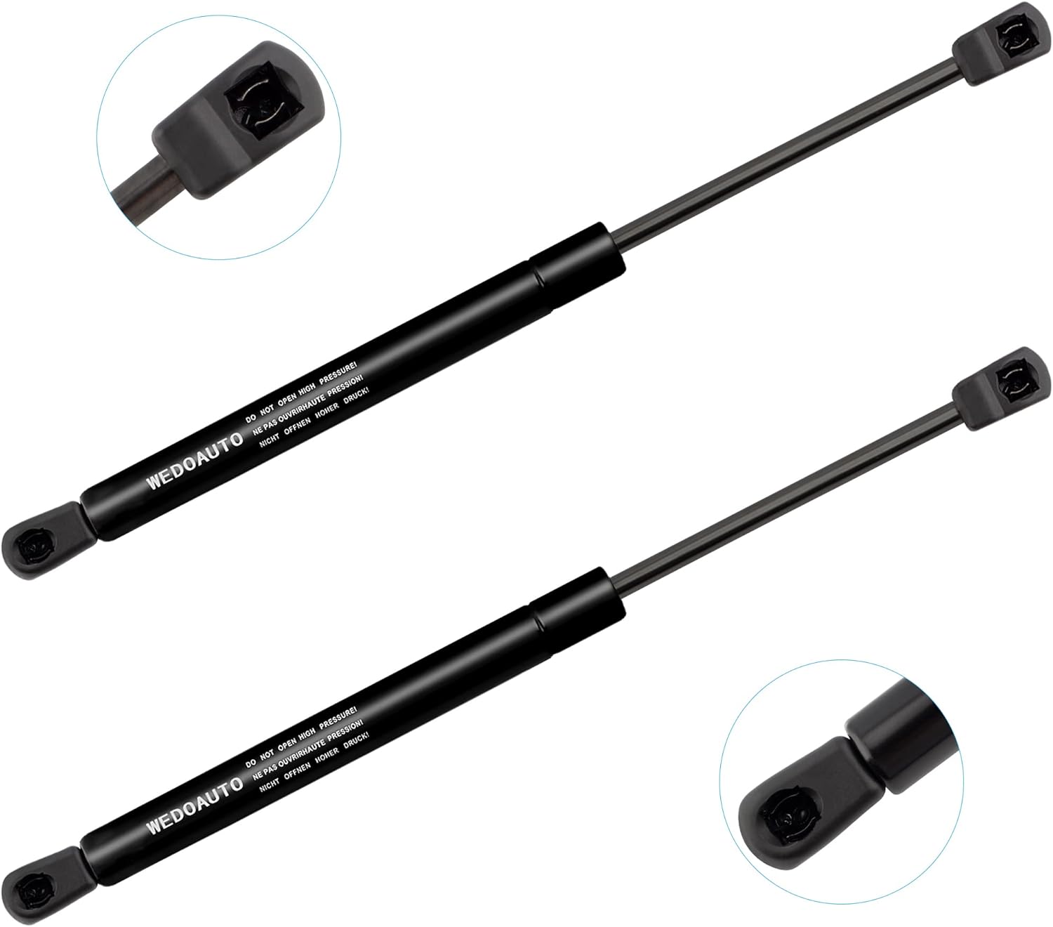 Qty2 Lift Supports Gas Struts Damper Shock Fits for Chevrolet Trailblazer & for GMC Envoy 2002-2006, for Isuzu Ascender 2003-2008 Rear Trunk Liftgate Tailgate Hatch SG230062 4574 15050911
