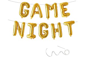 Game Night Balloon Banner: Elevate Adult Gatherings with Exciting Decorations