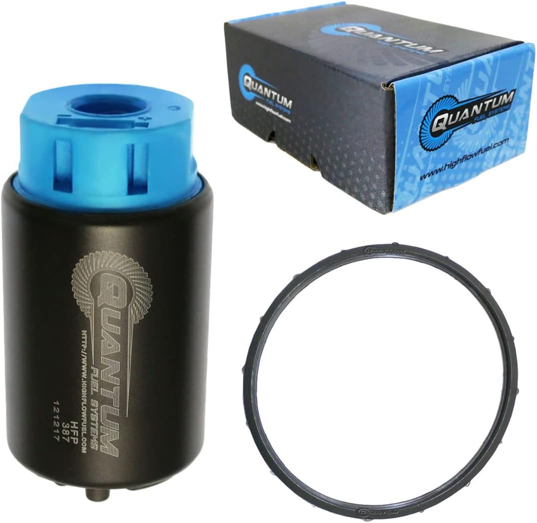 Quantum Fuel Pump +Tank Seal +Strainer Replacement for Yamaha Midnight Star/MT-01 / Stryker/V Star 1300 / XJR1300 (2005-2017), Replaces 3D8-13907-01-00, 5UX-13907-00-00