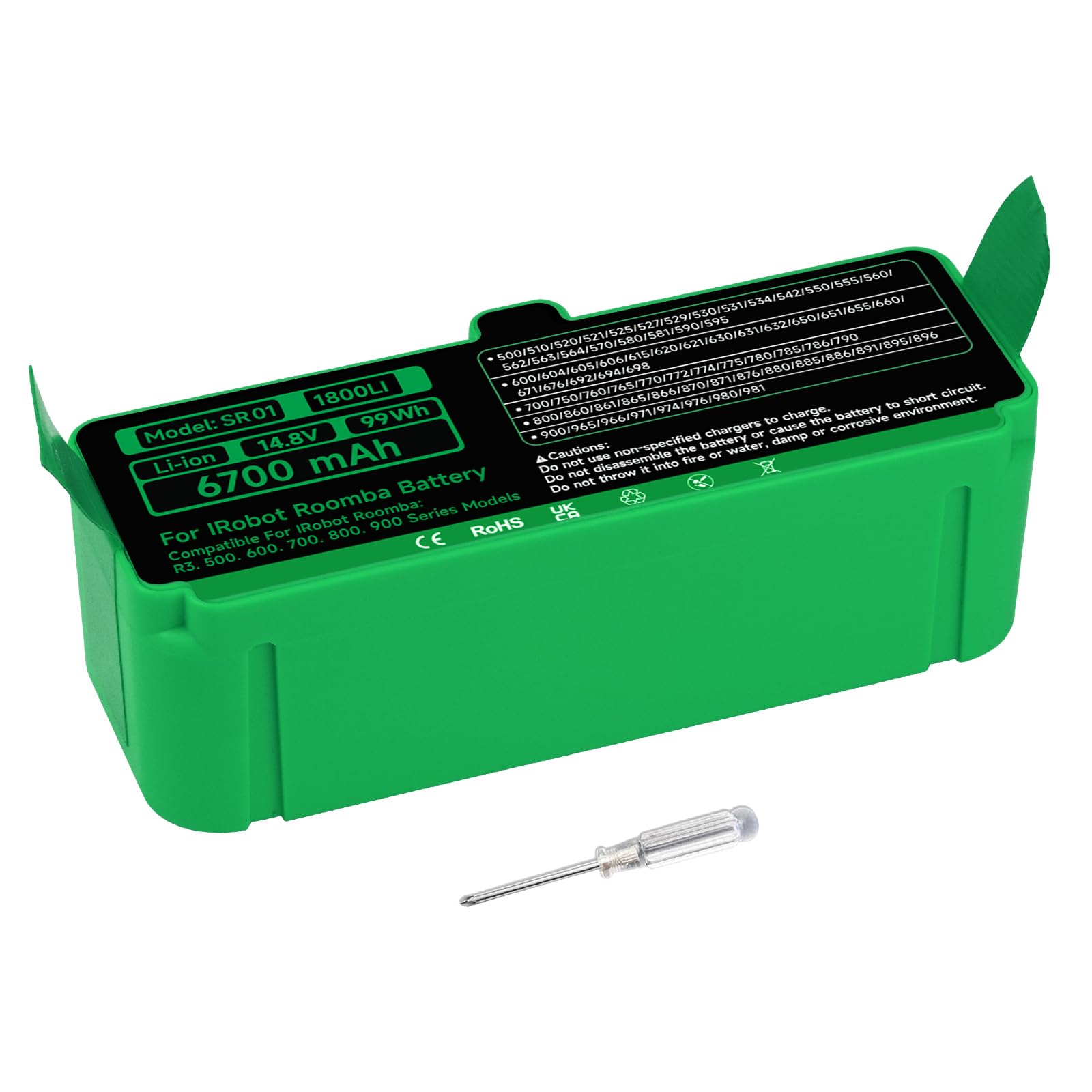 Amazon.com: Palowextra Upgraded 6700mAh 1800LI Replacement Battery