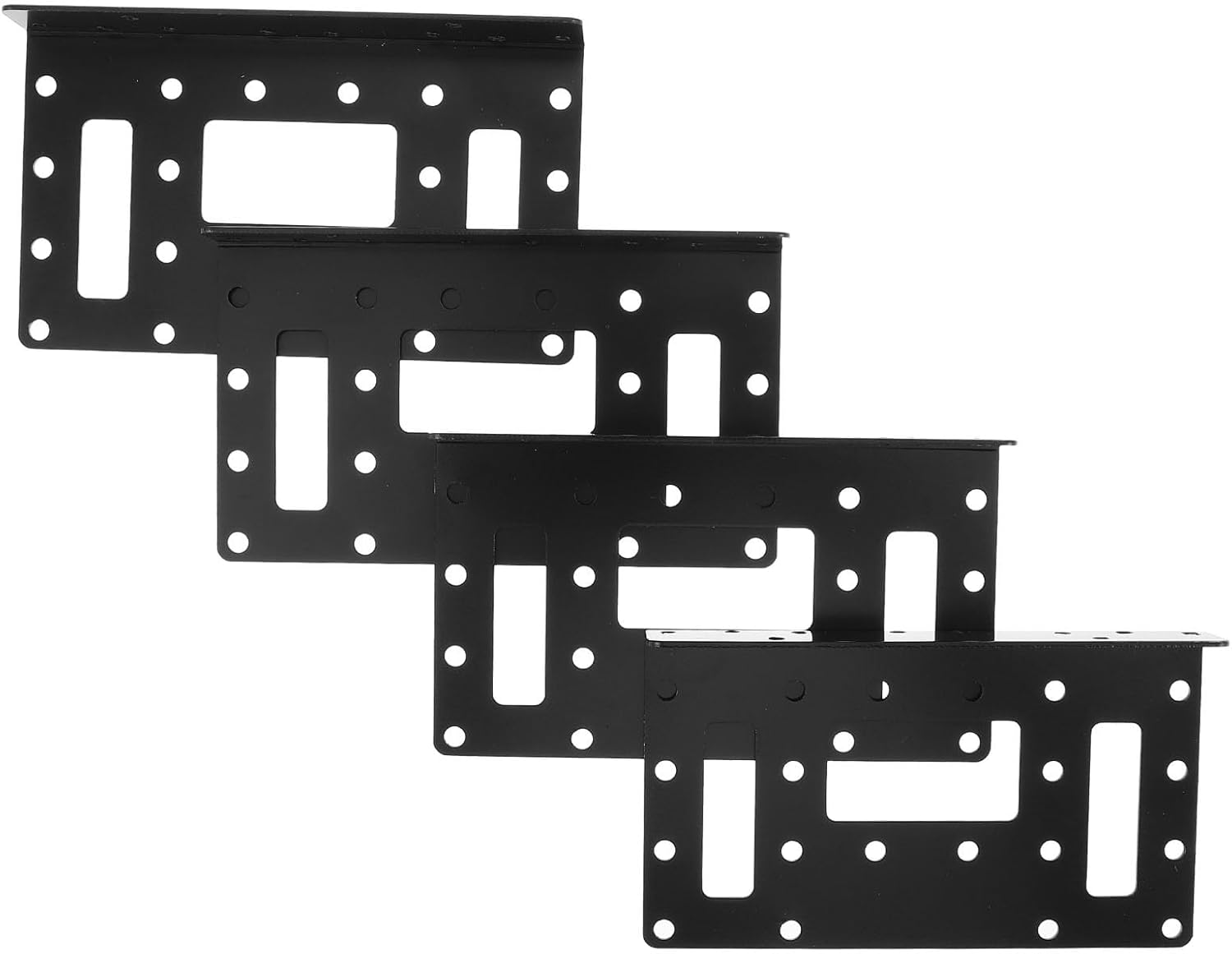 BESPORTBLE 4pcs 2.5 Inch SSD Bracket Hard Drive Mounting Bracket Internal Drive Bay Extension Cradle for Desktop Computer Expansion Rack