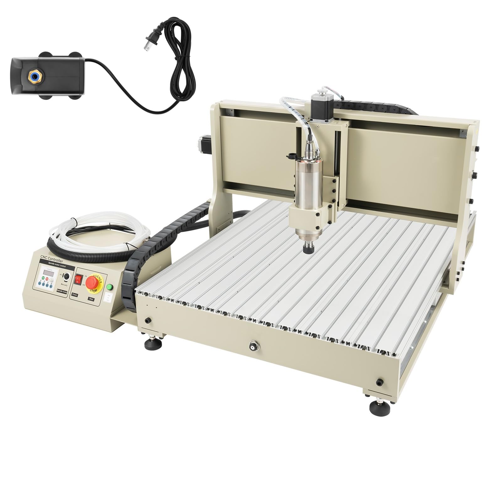 4 ejes 6090 CNC 2200W fresadora máquina de grabado VFD Engraver