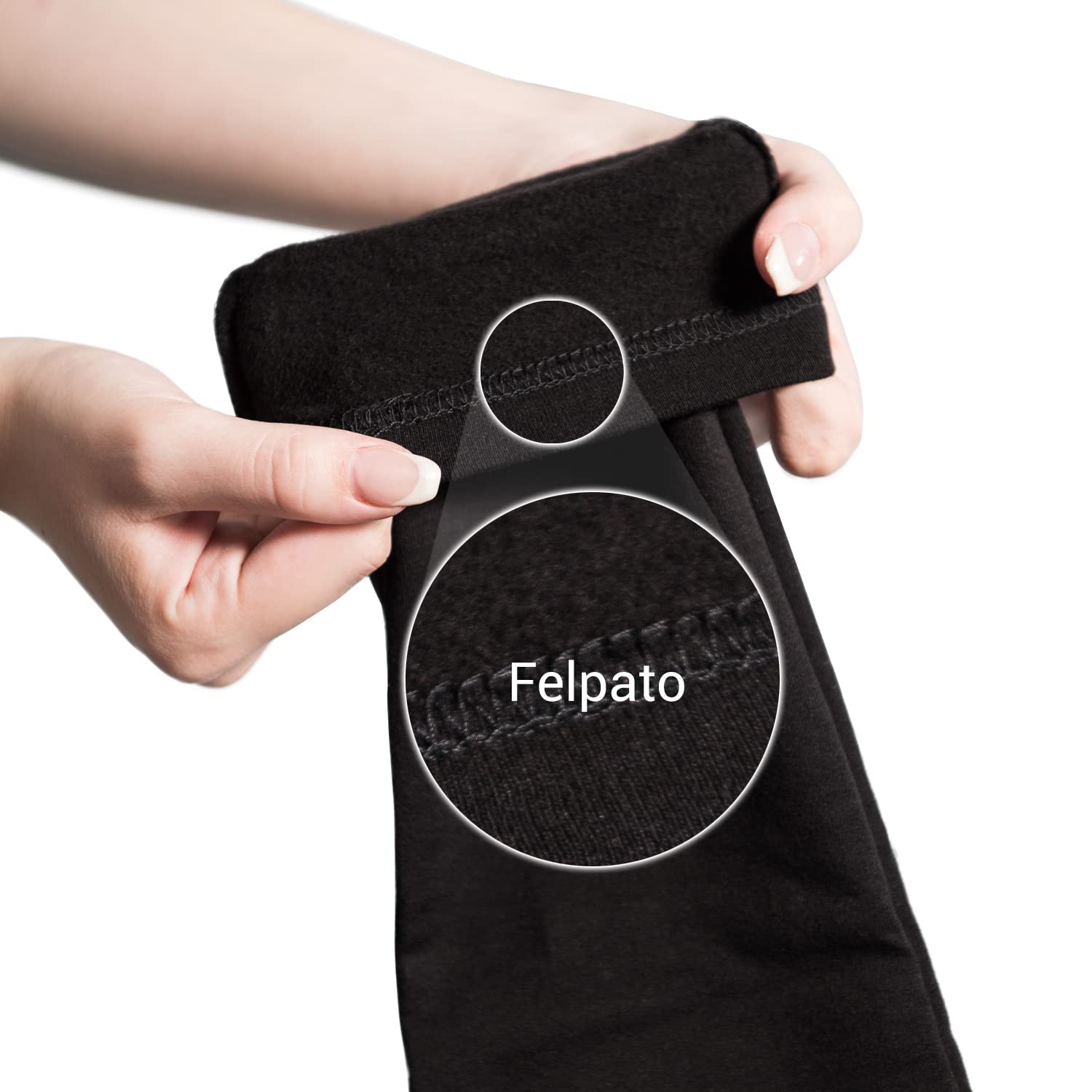Vienna - Leggings de Maternidad Afelpado y Cálido, Ideal para el Invierno - Made in Italy