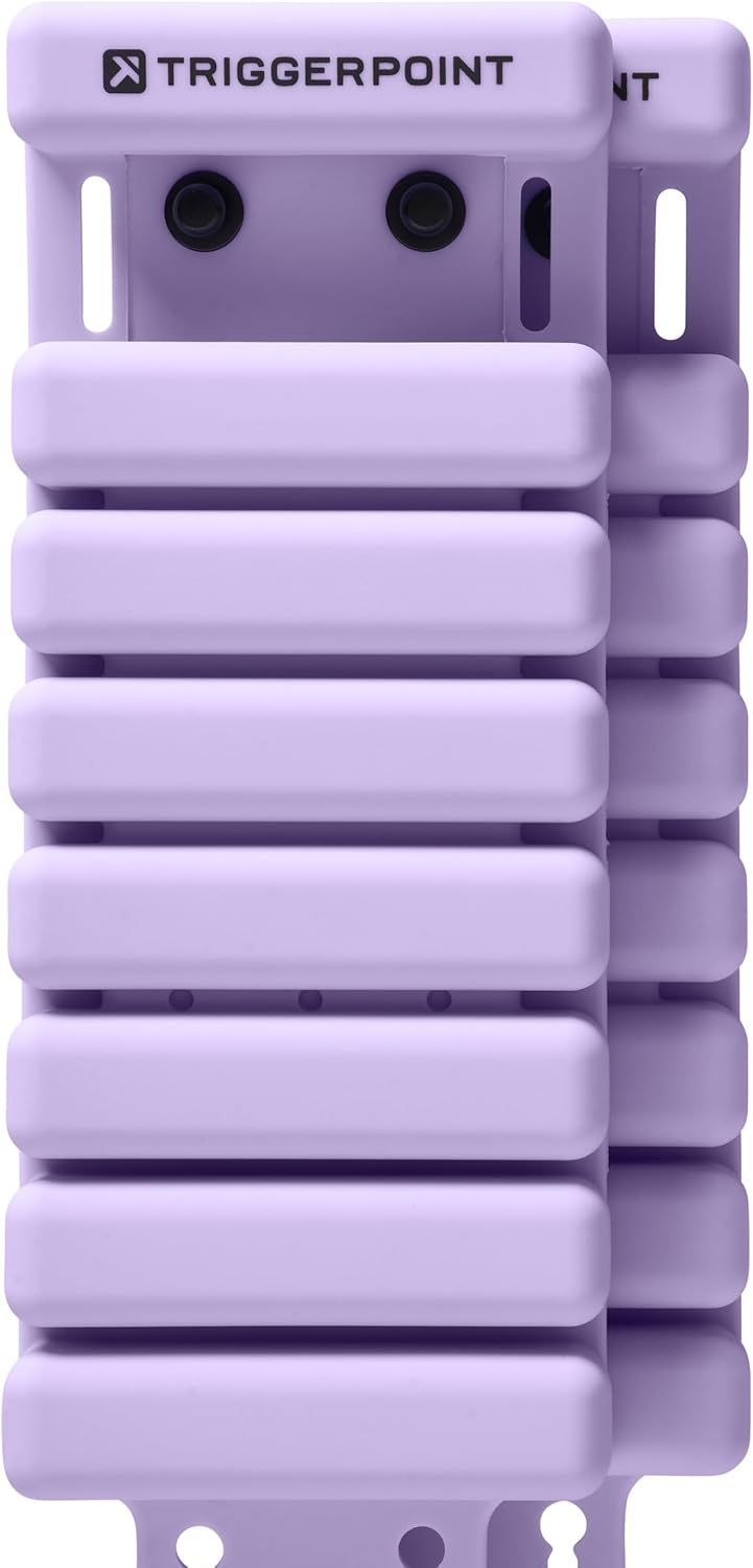 TriggerPoint: Adjustable Ankle and Wrist Weights for Men and Women - 2LB (1 Pair) - Lavender - Perfect for Yoga, Pilates, Home Workouts, and More