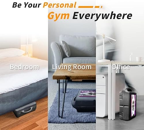 Miniatura 7 de Transforma tu entrenamiento con el juego de mancuernas ajustables, versátil combo de mancuernas y mancuernas de 44 libras para gimnasio en casa,