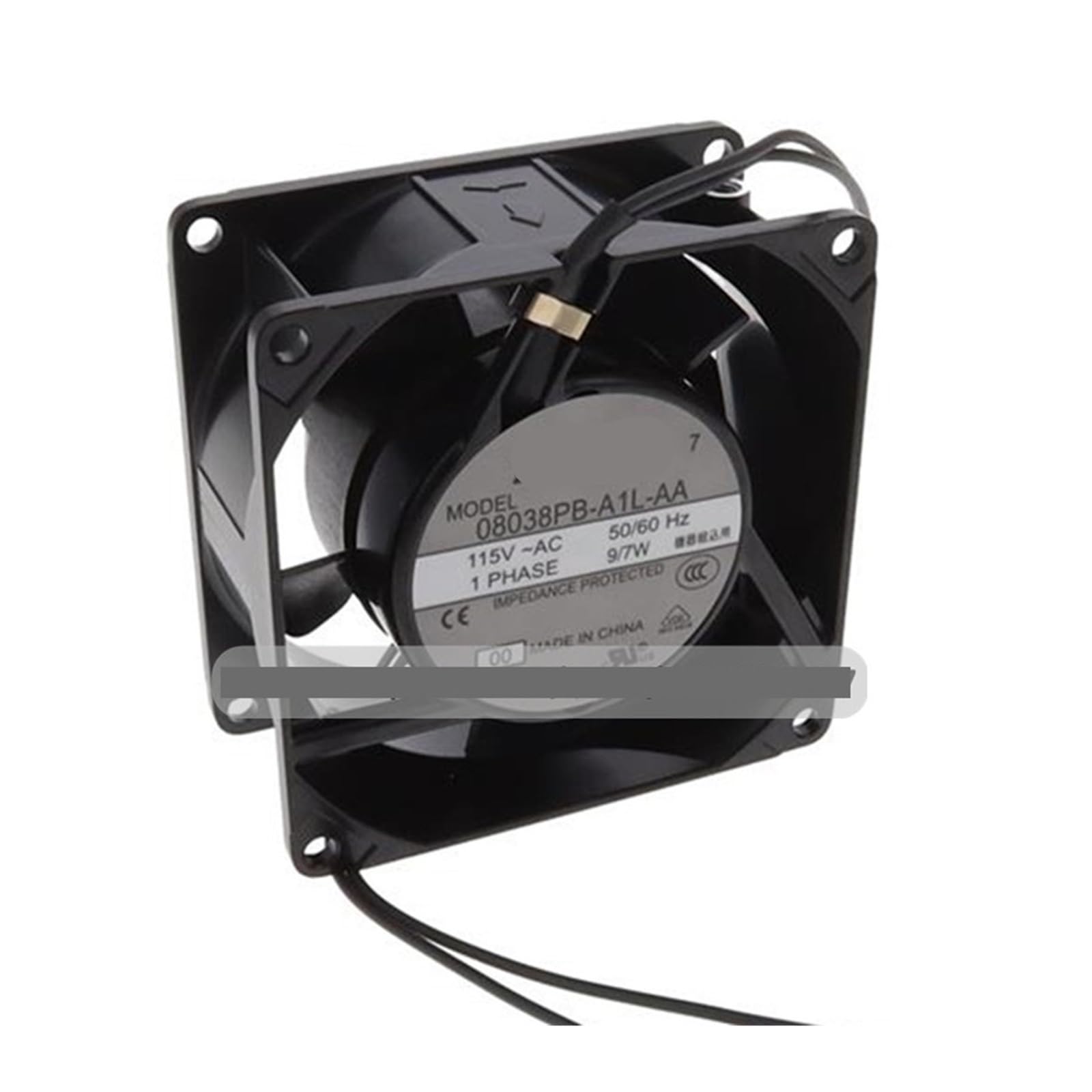 Ventilateur 08038PB-A0K-EA d'extraction pour boîtier PC