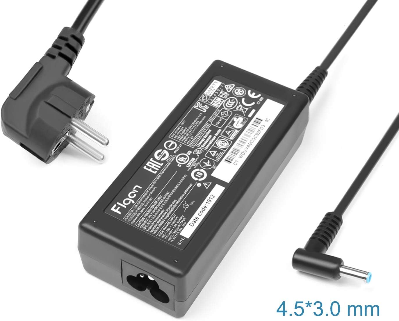 cavo di alimentazione hp per laptop 65w