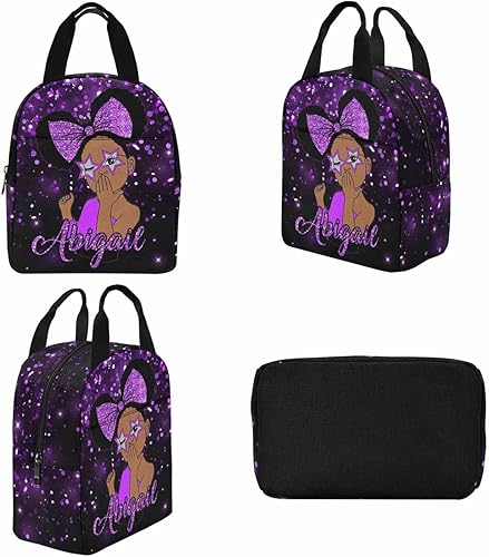 Vista 4 de MyPupSocks Mochila personalizada Bolsa de almuerzo Casual Daypack School Bag para regalo de escuela de espalda, Multi13, Mochilas Daypack