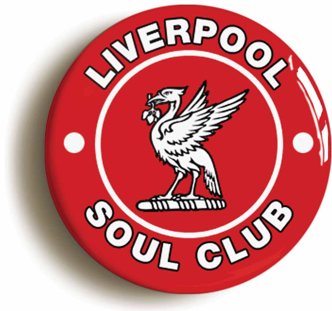 Northern Soul Liverpool Soul Club Fridge Magnet (Circular 2inch / 50mm Diameter)