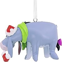 Vista 2 de Hallmark Disney Santa Winnie The Pooh - Adorno navideño con maceta de miel