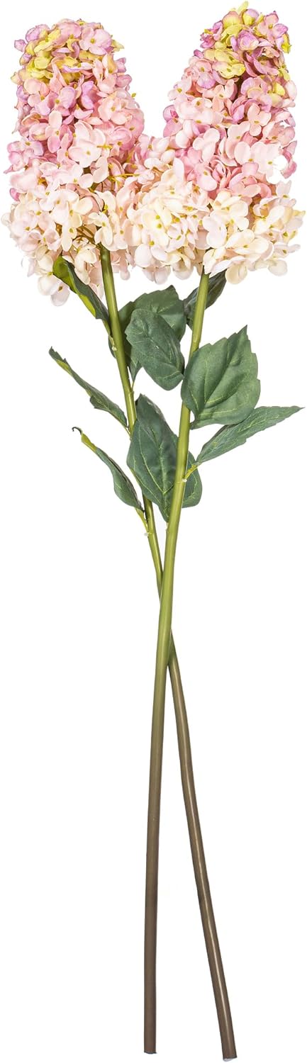 Vickerman 35.5" Lavender Artificial Cone Hydrangea Spray, 2 per Bag.