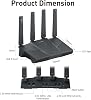 GL.iNet GL-BE6500 (Flint 3e) WiFi 7 Router - High Speed WiFi Router with VPN Strong Performance & Long Range for Home Office and Gaming