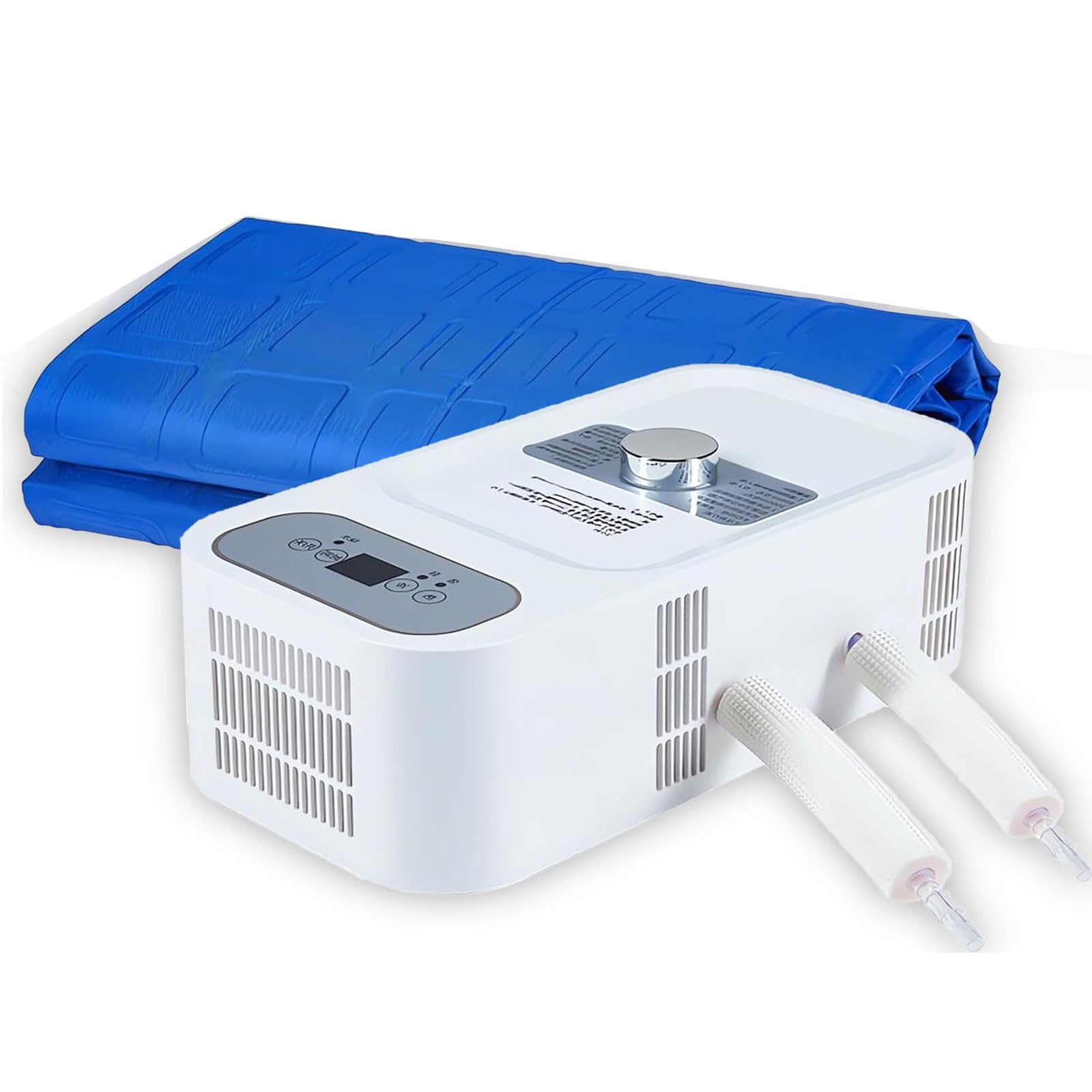 Materasso Raffreddante Elettrico, Sistema Di Raffreddamento Per Letto Con Timer Da 12h, Raffredda Di 3-8℃ Per L'estate, Riscalda Da 28-38℃, Per Raffreddamento Estivo E Sonno Ottimizzato 1.6 * 0.7M