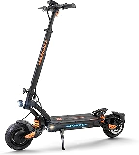 E Scooter 70 Km Reichweite E Roller 55V 20AH Elektroroller Elektro Scooter Elektro Roller Elektro E-Scooter mit 10 Zoll Luftreifen, KuKirin G2 Master