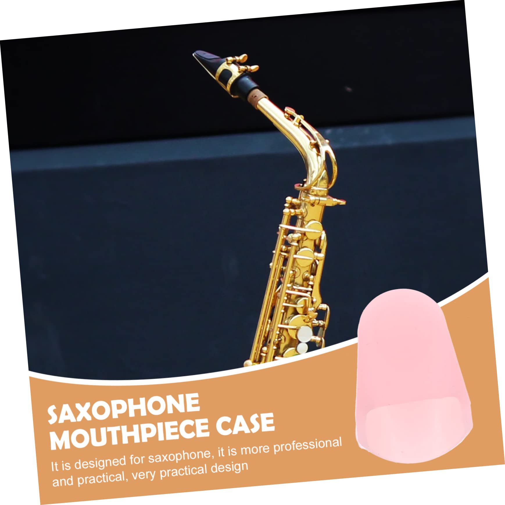 OFFSCH Saxophone Mouthpiece Protective Sleeve Lightweight Cap for Saxophone Protection Portable Design for and Assembly