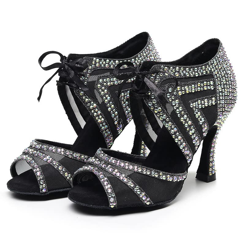 Chaussures de danse latine en maille pour briller en soirée salsa - 3