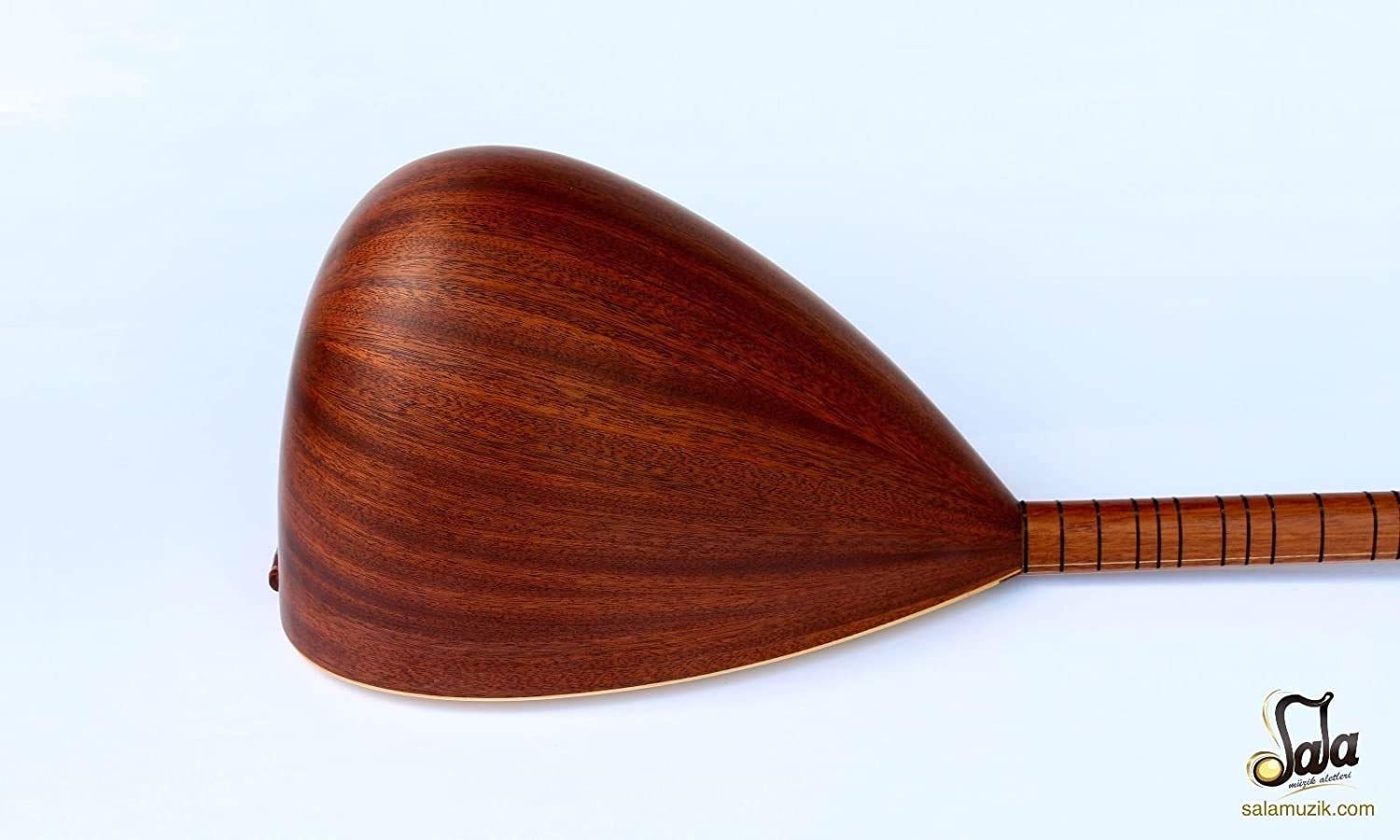 Amazon | Turkish Professional Long Neck Mahogany Baglama Saz For 