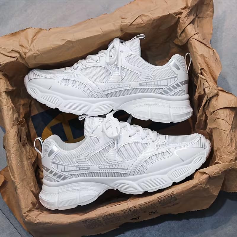 Image of Cruiser Men's Athletic Sneakers | Striped Side Panel Chunky Shoes | Multi Panel Layered Cushioned Midsole Sneaker | Flexible Walking & Everyday Comfort Sneakers | Everyday Fashion Sneakers (2656)