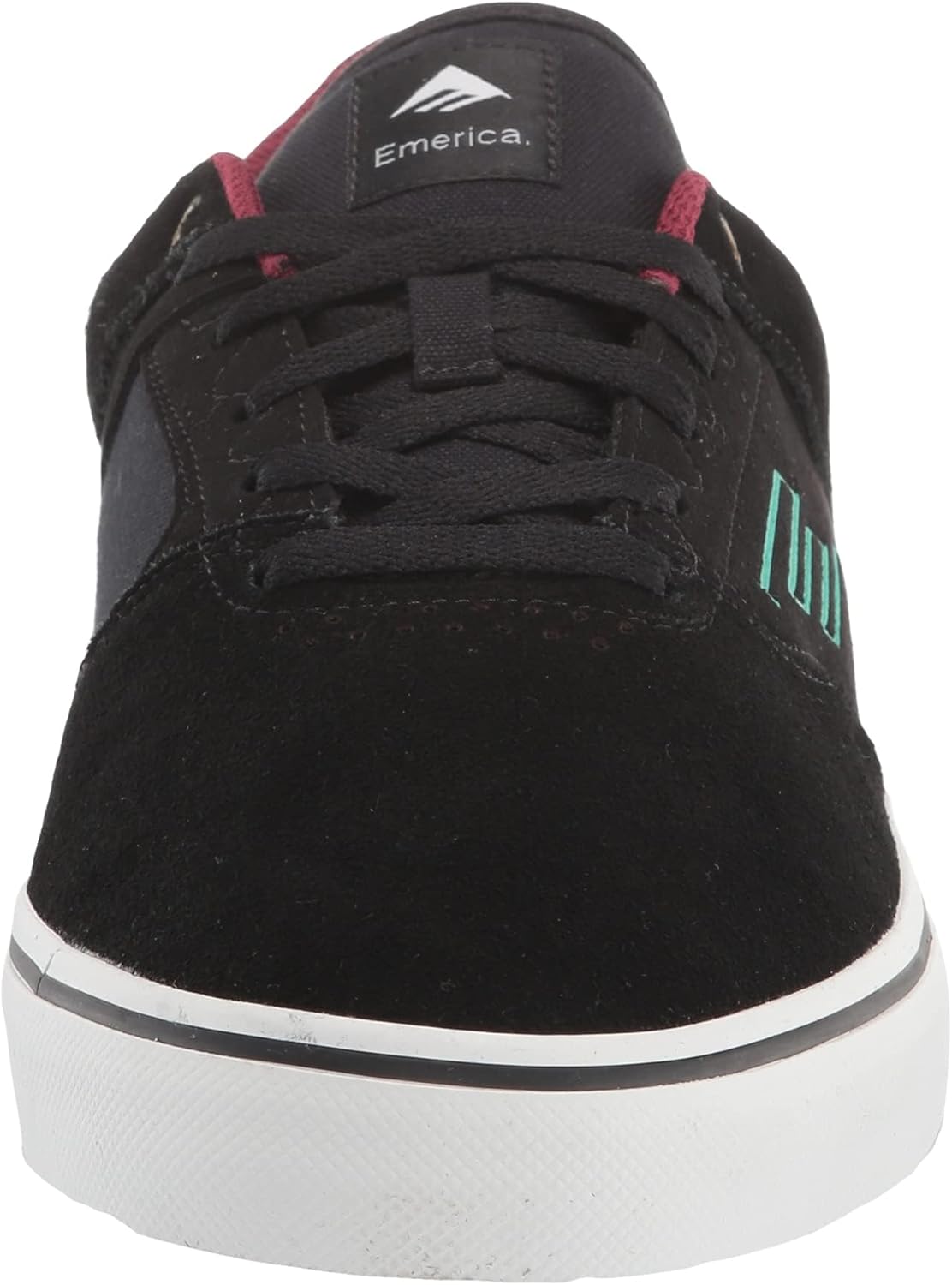 Emerica Men's The Low Vulc Shoes,7,Black