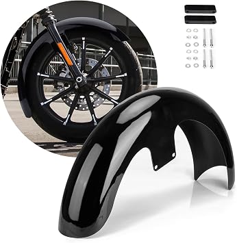 Metal 19 inch Motorcycle Front Fender For Harley Touring