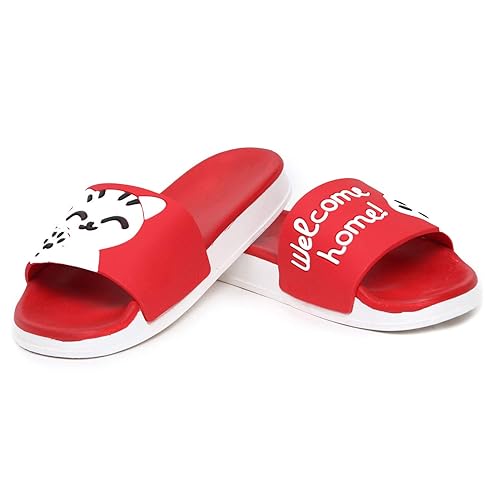 Des Tong Womens/Girls Welcome Home Flip Flop/Slippers