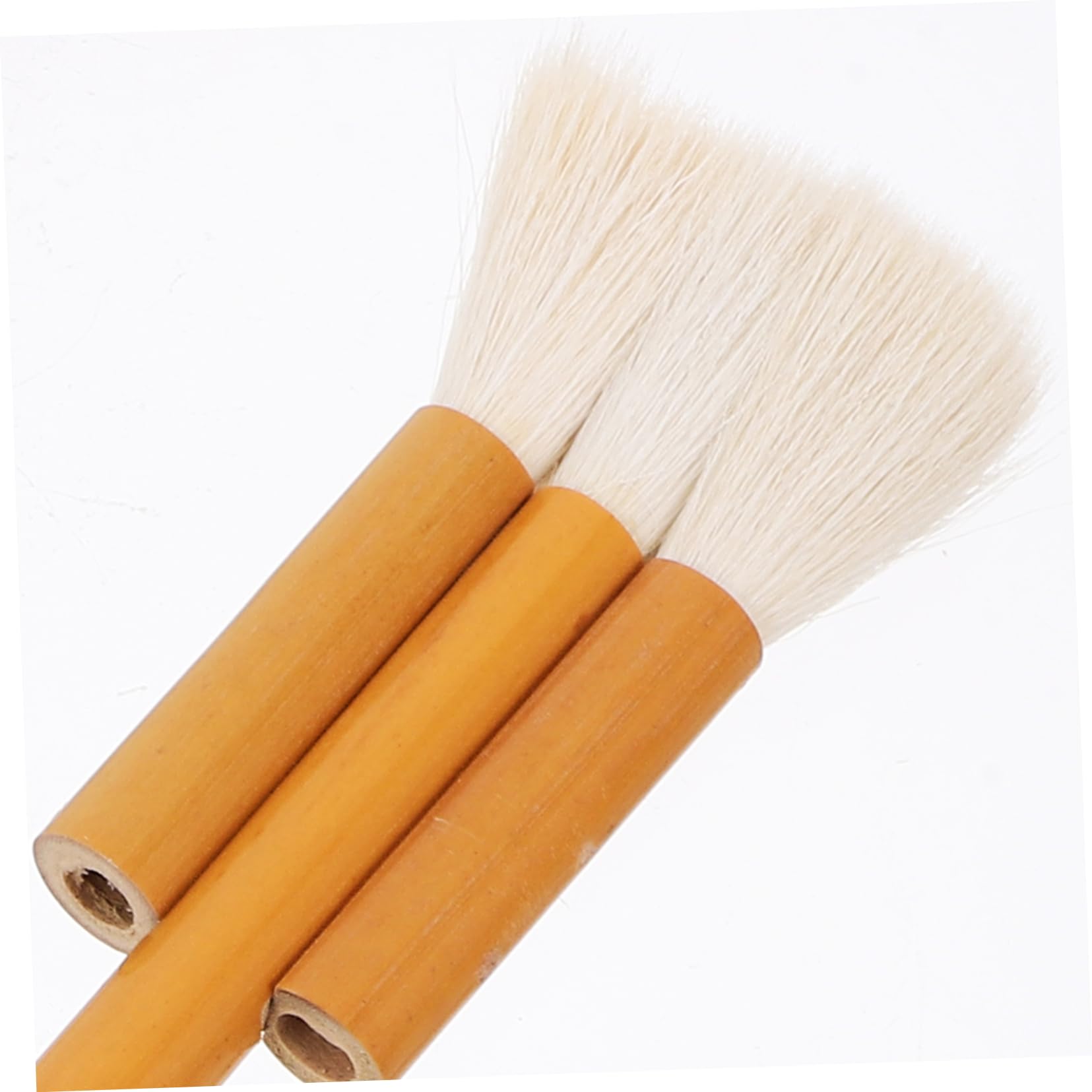 SEWACC 5piezas Pinceles De Pintura De Lana Para De Unidades Pinceles De Mano Alta Absorción De Agua Para Técnicas De Pintura y Fondo