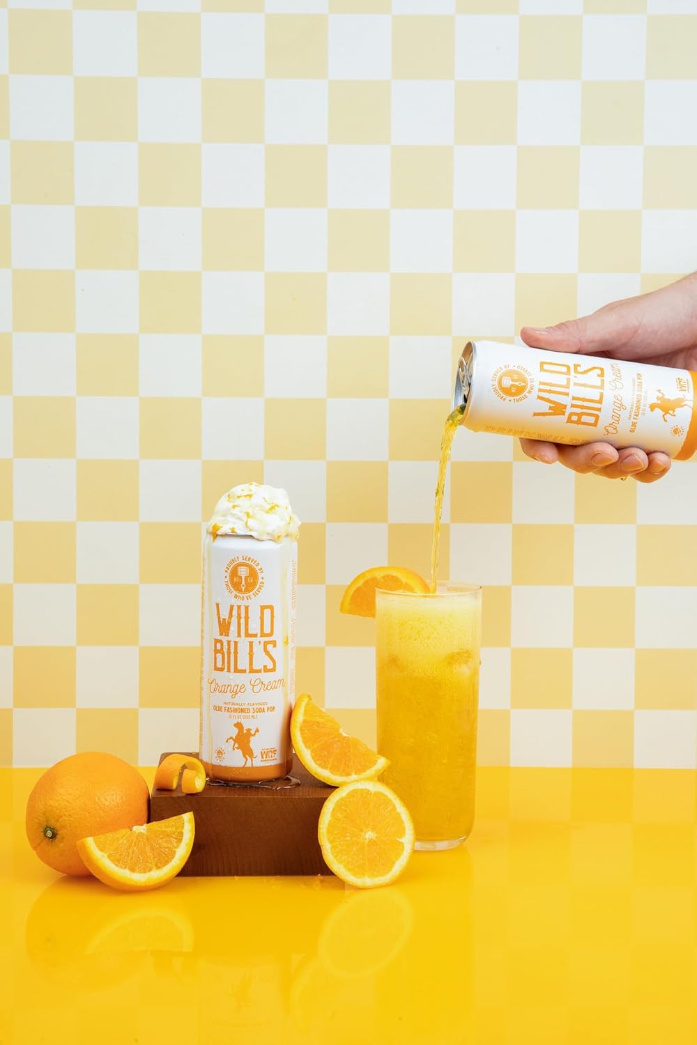 Wild Bill's 4 Flavor Craft Soda Soft Drinks Variety Pack, Root Beer, Black Cherry, Orange + Vanilla Sodas, Pure Cane Sugar, Caffeine Free, NO High Fructose Corn Syrup, Gluten Free Vegan, 12 Oz 12 Pack