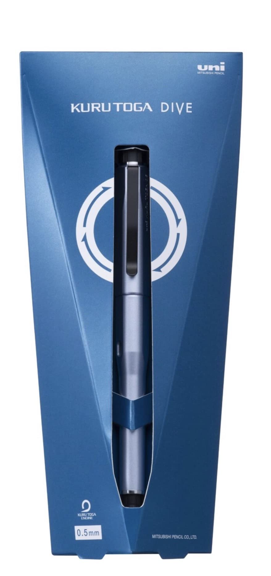 最上の品質な 三菱鉛筆 クルトガダイブ アビスブルー DIVE KURUTOGA  