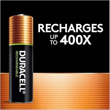 Precharged Recharg. Battery, AA, NiMh, PK4